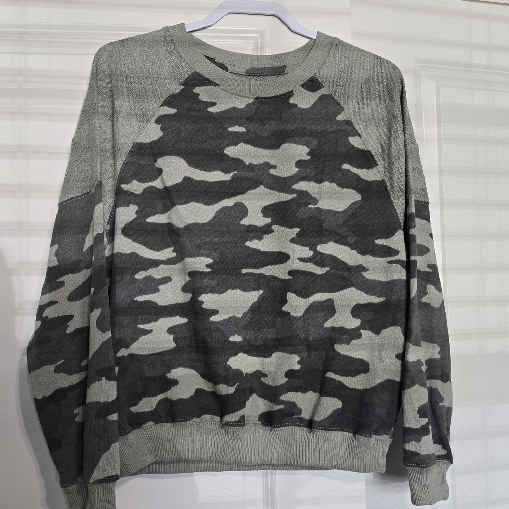 Women's olive camo shirt